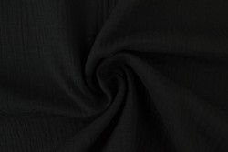 Mousseline 03 zwart