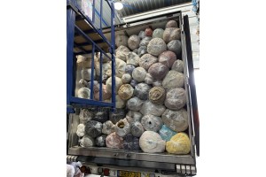 Partij imitatiebont 5.000 KG