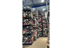 Partij kant stoffen 18.000 KG