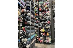 Partij kant stoffen 18.000 KG