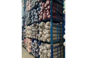 Partij viscose jersey strepen stoffen 45.000 MTR