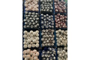 Partij viscose jersey strepen stoffen 45.000 MTR
