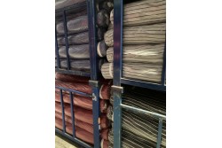 Partij viscose jersey strepen stoffen 45.000 MTR