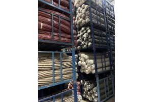 Partij viscose jersey strepen stoffen 45.000 MTR