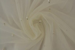 Mesh pearls 01-22 champagne