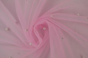 Mesh pearls 01-04 pink
