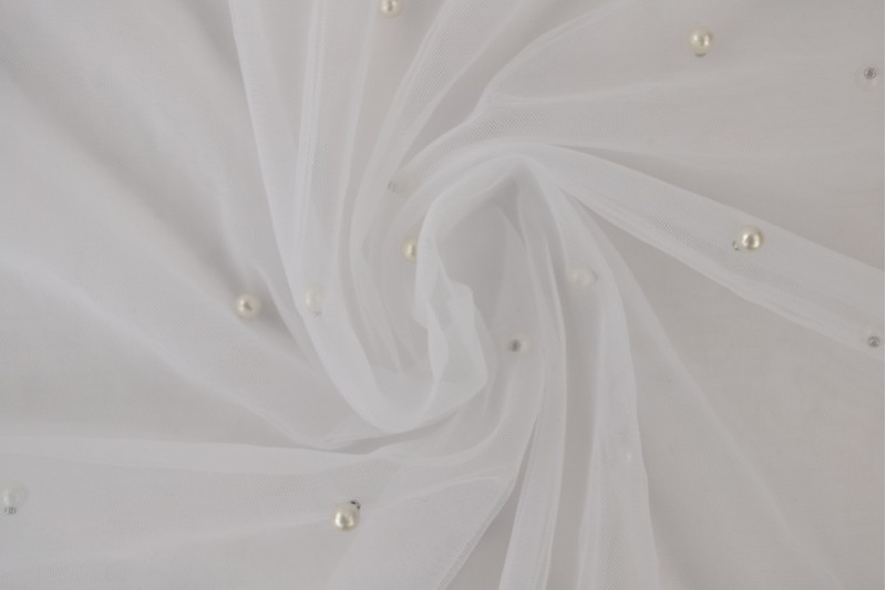 Mesh pearls 01-00 white