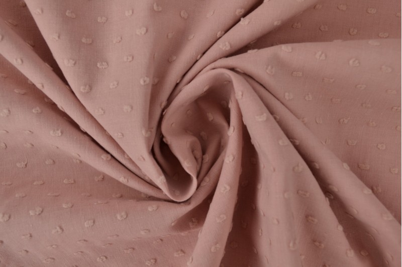Katoen dobby 37 oud roze