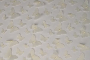Mesh butterfly 01-22 champagne