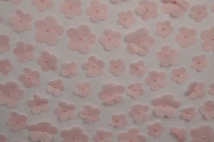 Mesh flower 01-19 old pink