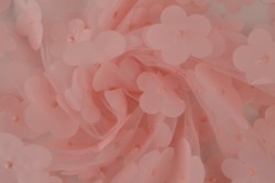 Mesh flower 01-19 old pink