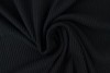 Cotton jersey rib 200 gm2 03 black