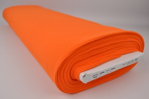 Cotton jersey rib 200 gm2 05 orange