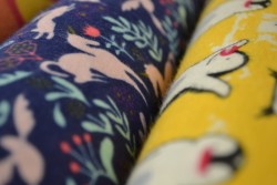 Katoen molton prints