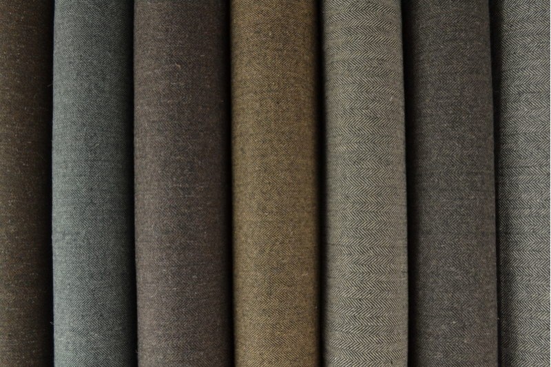 Wol fashion tweed