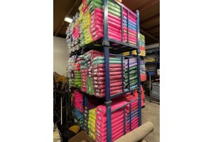 Partij tule stoffen 100.000 mtr
