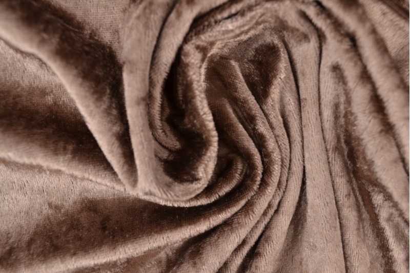 velours de panne 69 taupe