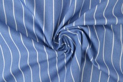 Denim chambray washed print 13-02