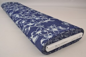Denim chambray washed print 18-04