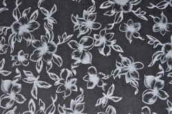 Denim chambray washed print 18-06