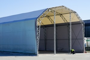 Zonwerende verduisteringsstof 02 zilver dubbelzijdig