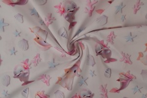 Cotton poplin print digital 70-2