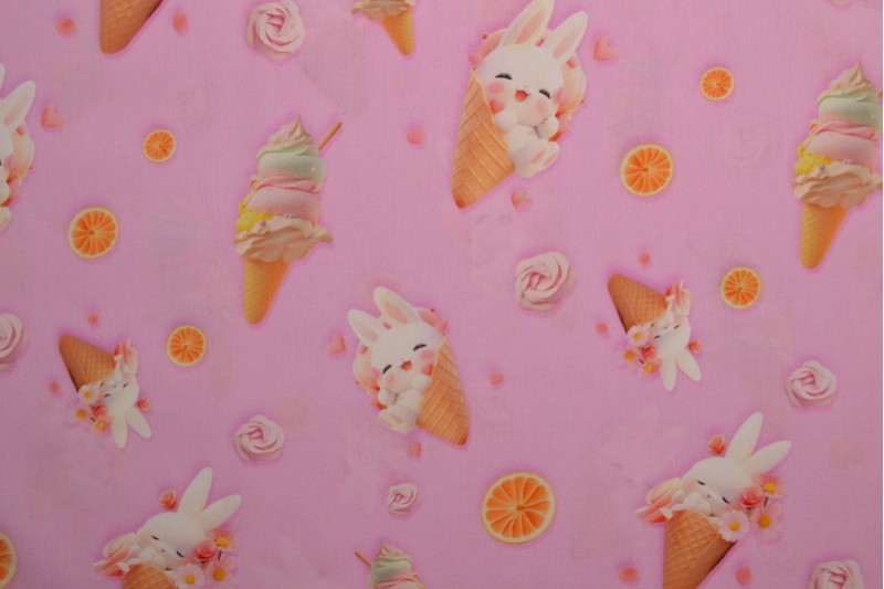 Cotton poplin print digital 71-1