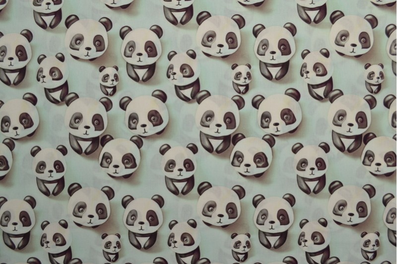 Cotton poplin print digital 72-3
