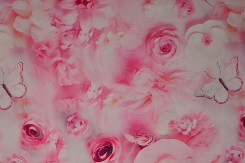 Cotton poplin print digital 74-1