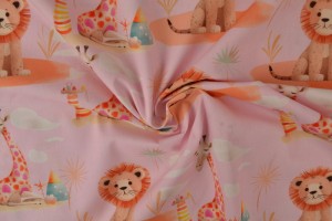 Cotton poplin print digital 77-2