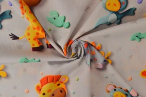 Cotton poplin print digital 86-1