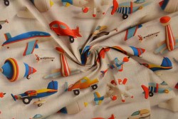 Cotton poplin print digital 87-1