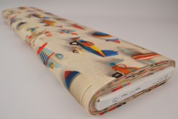 Cotton poplin print digital 87-1