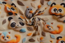 Cotton poplin print digital 92-1