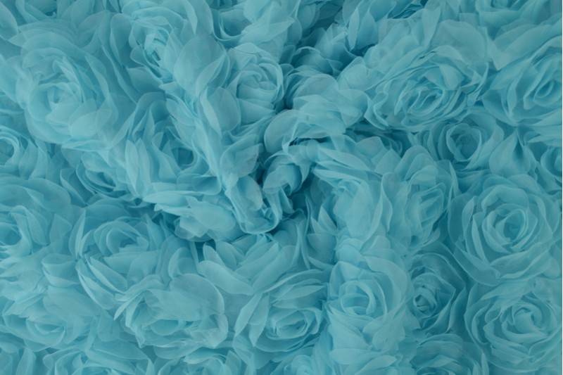 Mesh roses special 05-05 blue