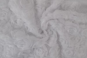 Mesh roses special 05-00 white