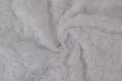 Mesh roses special 05-00 white