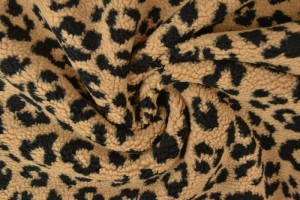 Teddy fur print 01-01 380gm2