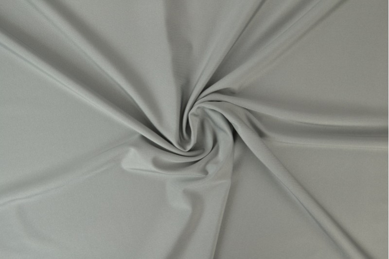 Lycra glans 25 zilvergrijs