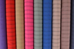 Katoen jacquard specials - ruiten