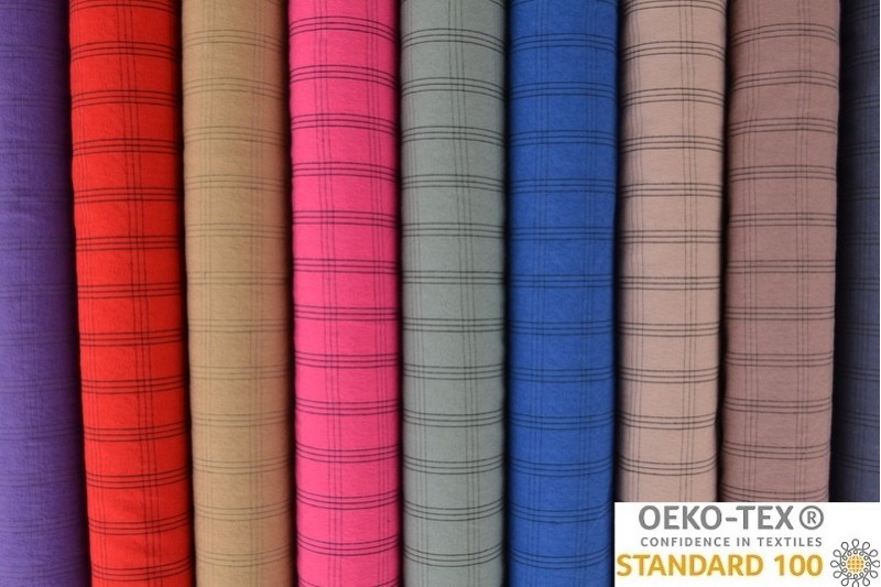 Katoen jacquard specials - ruiten