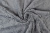 fleece dog paws 17 grey