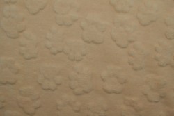 fleece dog paws 22 champagne