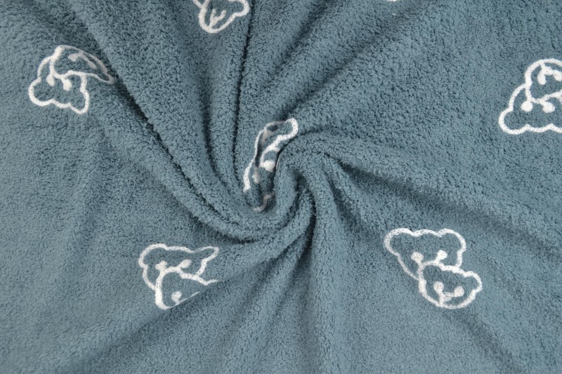 teddy towelling embroidered 01-138
