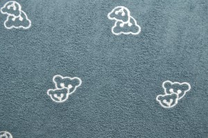 teddy towelling embroidered 01-138