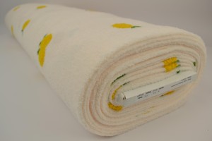 teddy towelling embroidered 07-02