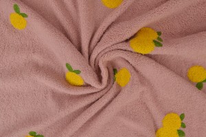 teddy towelling embroidered 07-19