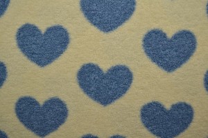 teddy fur print 02-3 hearts