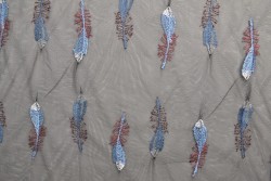Mesh embroidered 02-02