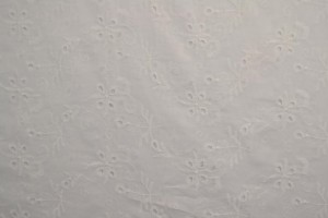 Cotton embroidery white 01-01